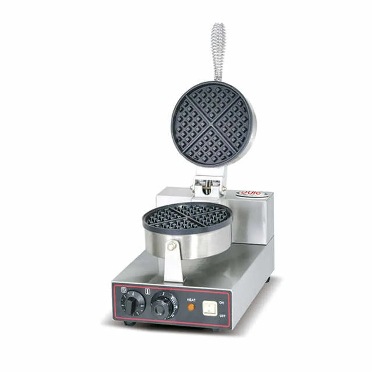 Waffle maker round single